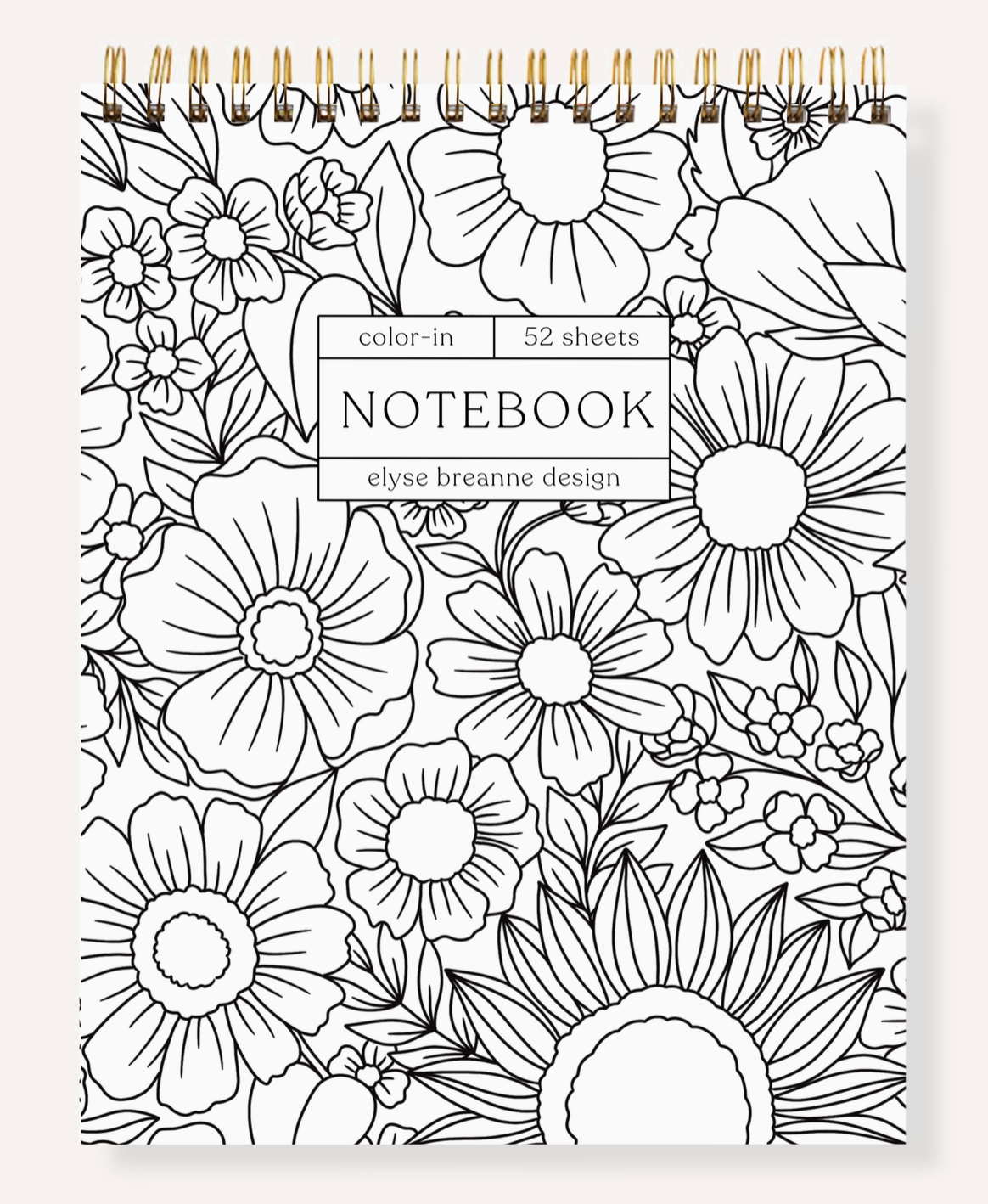 Color-in Notebook