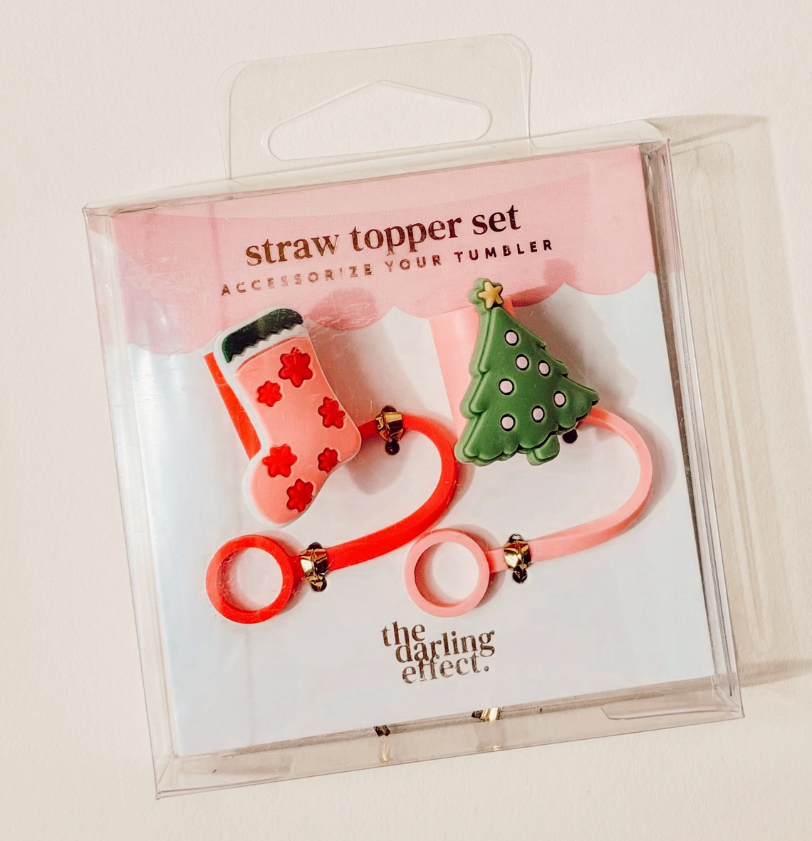 Holiday Straw Topper Set