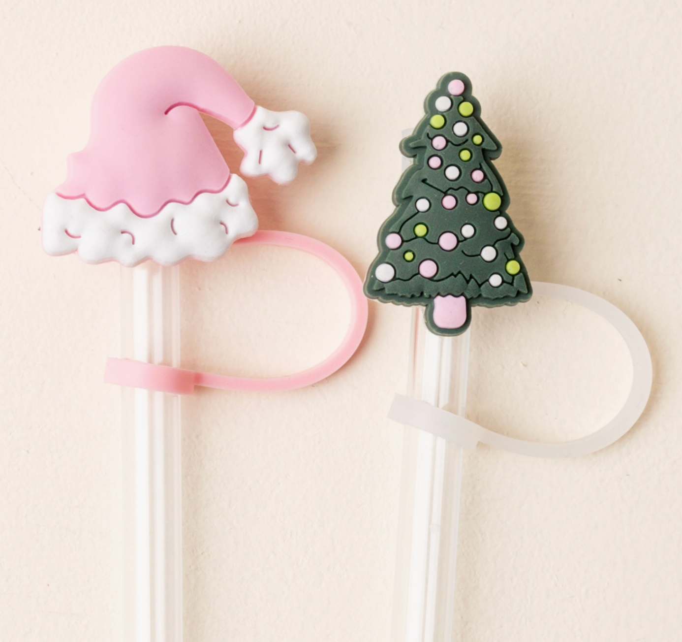 Holiday Straw Topper Set