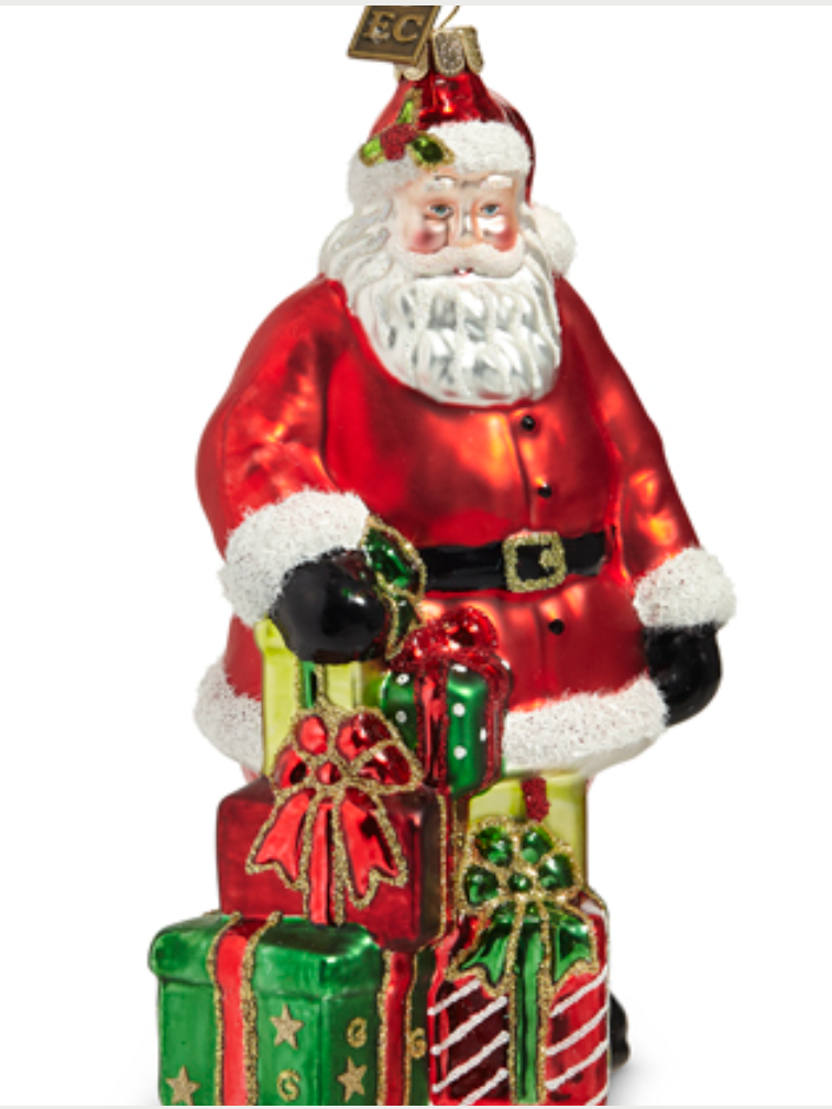 Special Delivery Santa Ornament