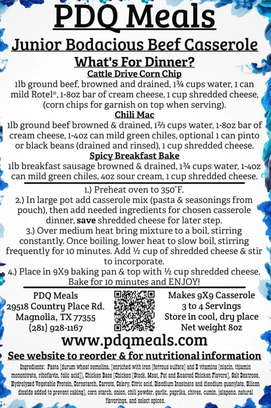 Bodacious Beef Casserole