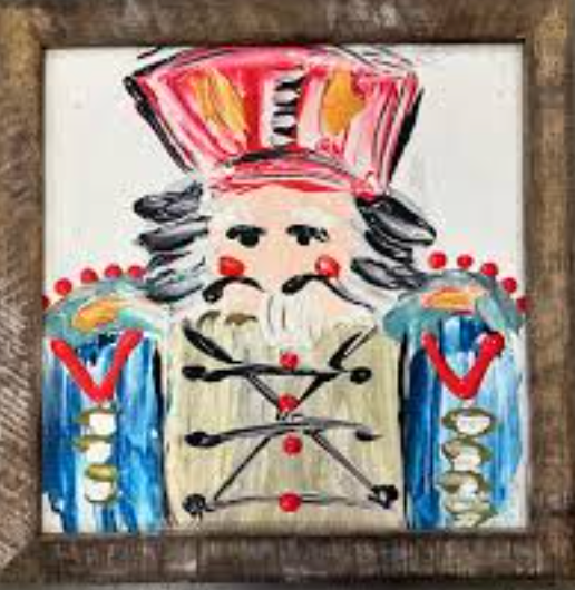 Colorful Nutcracker Canvas