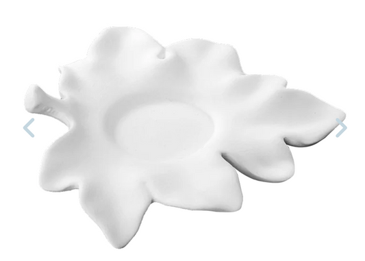 Ceramic Leaf Votive