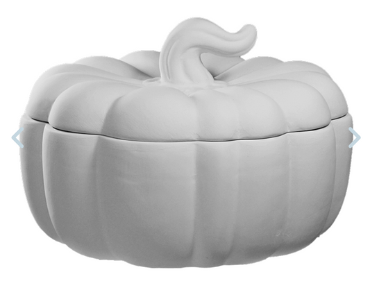 Ceramic Pumpkin Jar