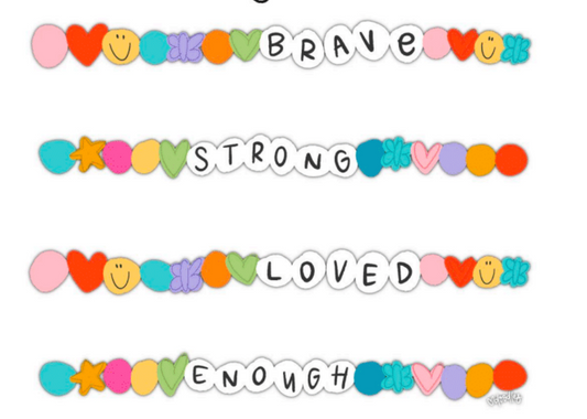 Friendship Bracelet Sticker