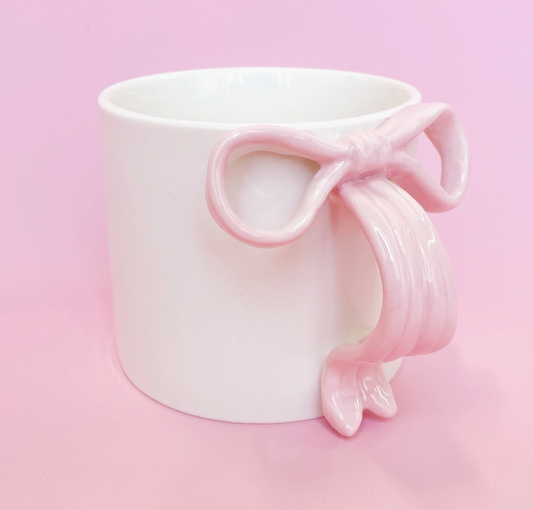 Pink Bow Coffee Mug
