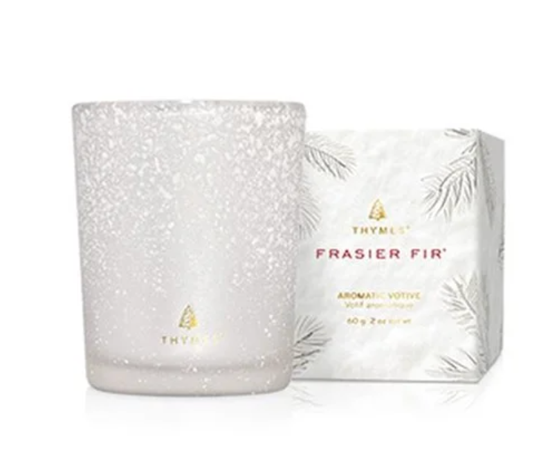 Frasier Fir Flocked Votive