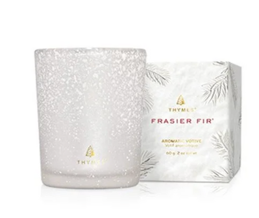 Frasier Fir Flocked Votive