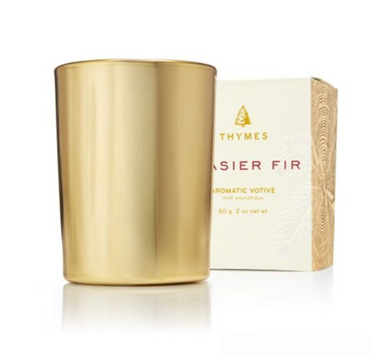 Frasier Fir Gold Votive
