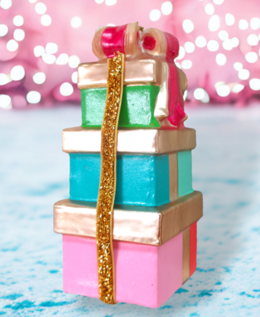 Stacked Gift Ribbon Ornament