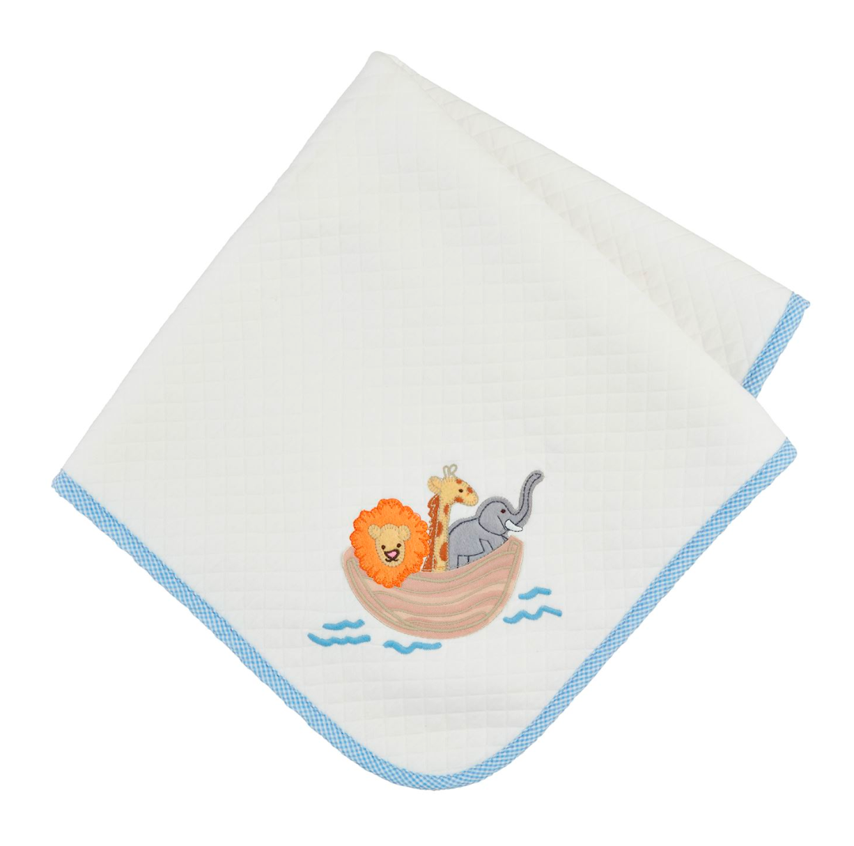 Noah's Ark Quilted Blanket