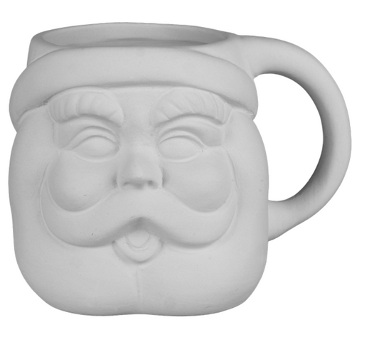 Ceramic Vintage Santa Mug