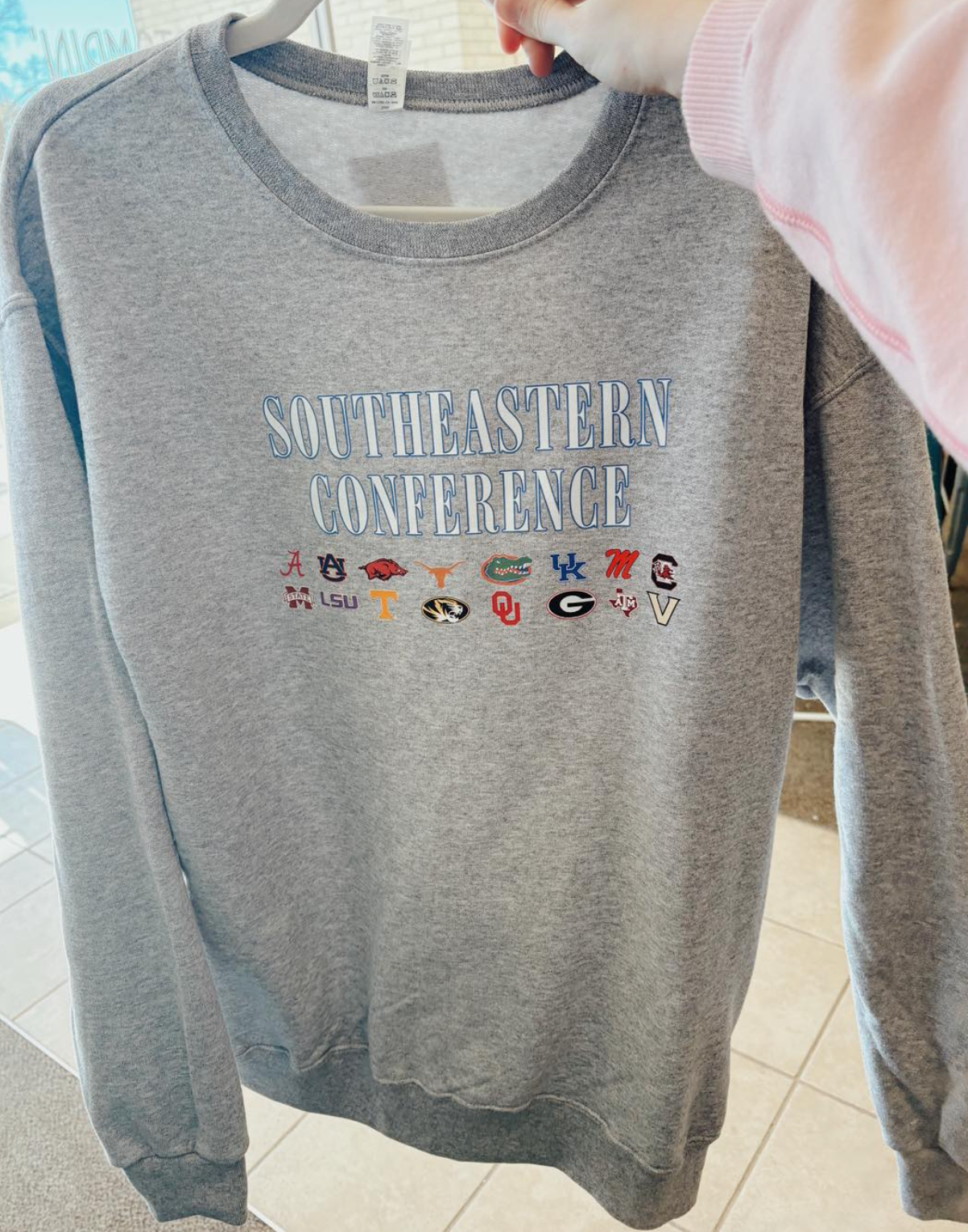 SEC sweatshirt