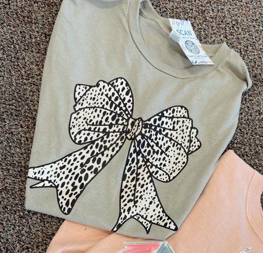 leopard bow