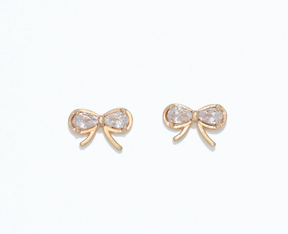 Crystal Bows Cuties Earrings