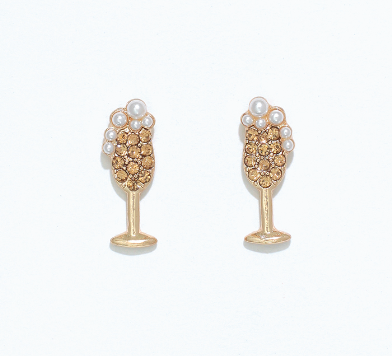 Champagne Flutes Cuties Earrings