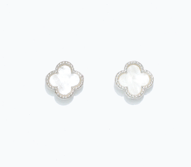 White Clover Cuties Earrings