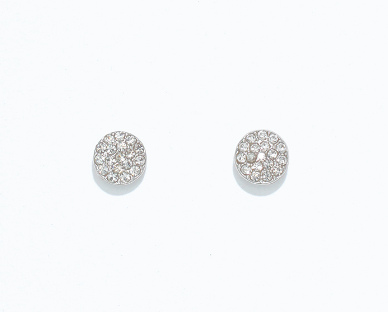 Crystal Discs Cuties Earrings