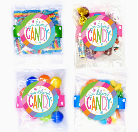 You Deserve Candy Small Candy Bag