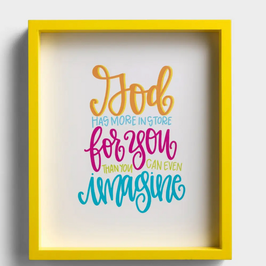 God Has More In Store Wall Decor