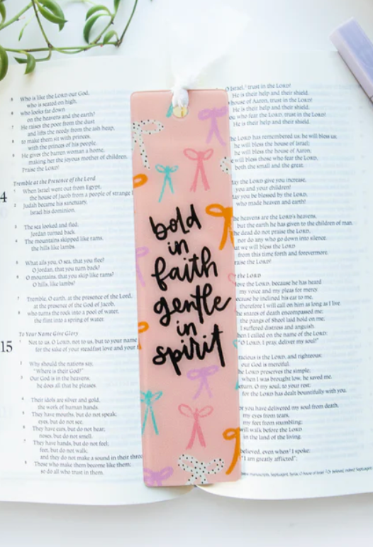 Bold in Faith Bookmark