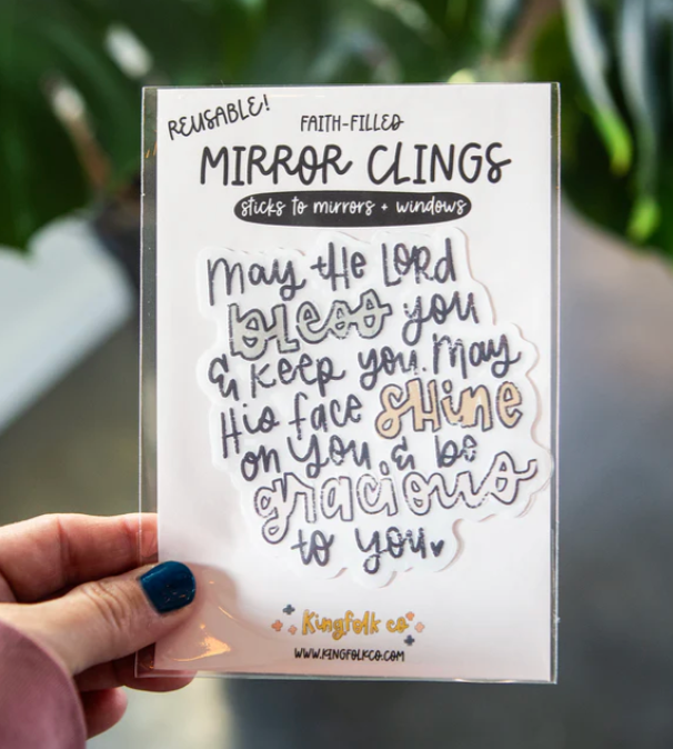 Kingfolk Mirror Cling