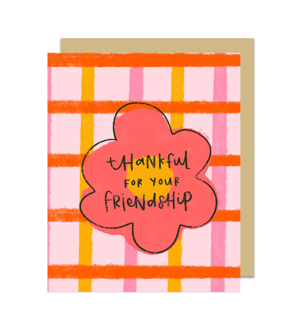 Thankful for your Friendship Greeting Card
