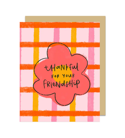Thankful for your Friendship Greeting Card
