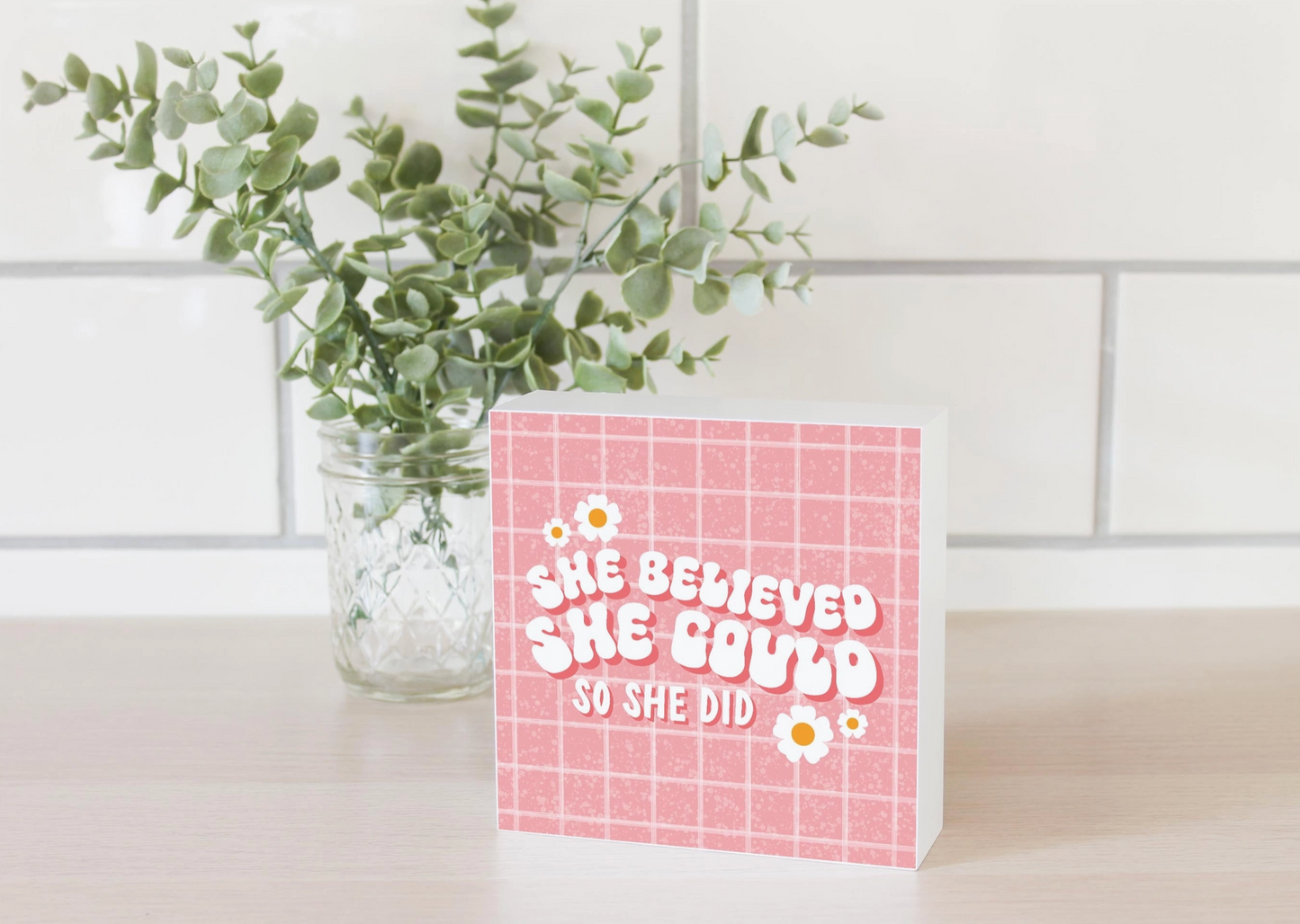 She Believed She Could Block