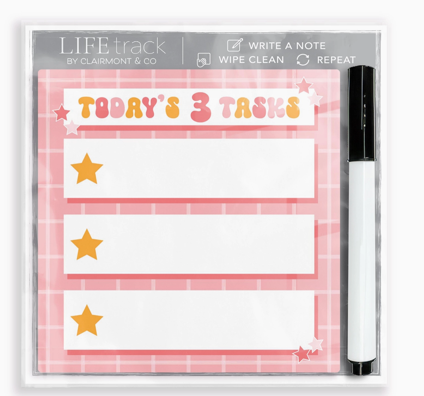 Fun Today's Tasks Dry Erase Board