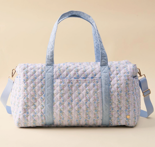 On The Go Quilted Weekender Bag