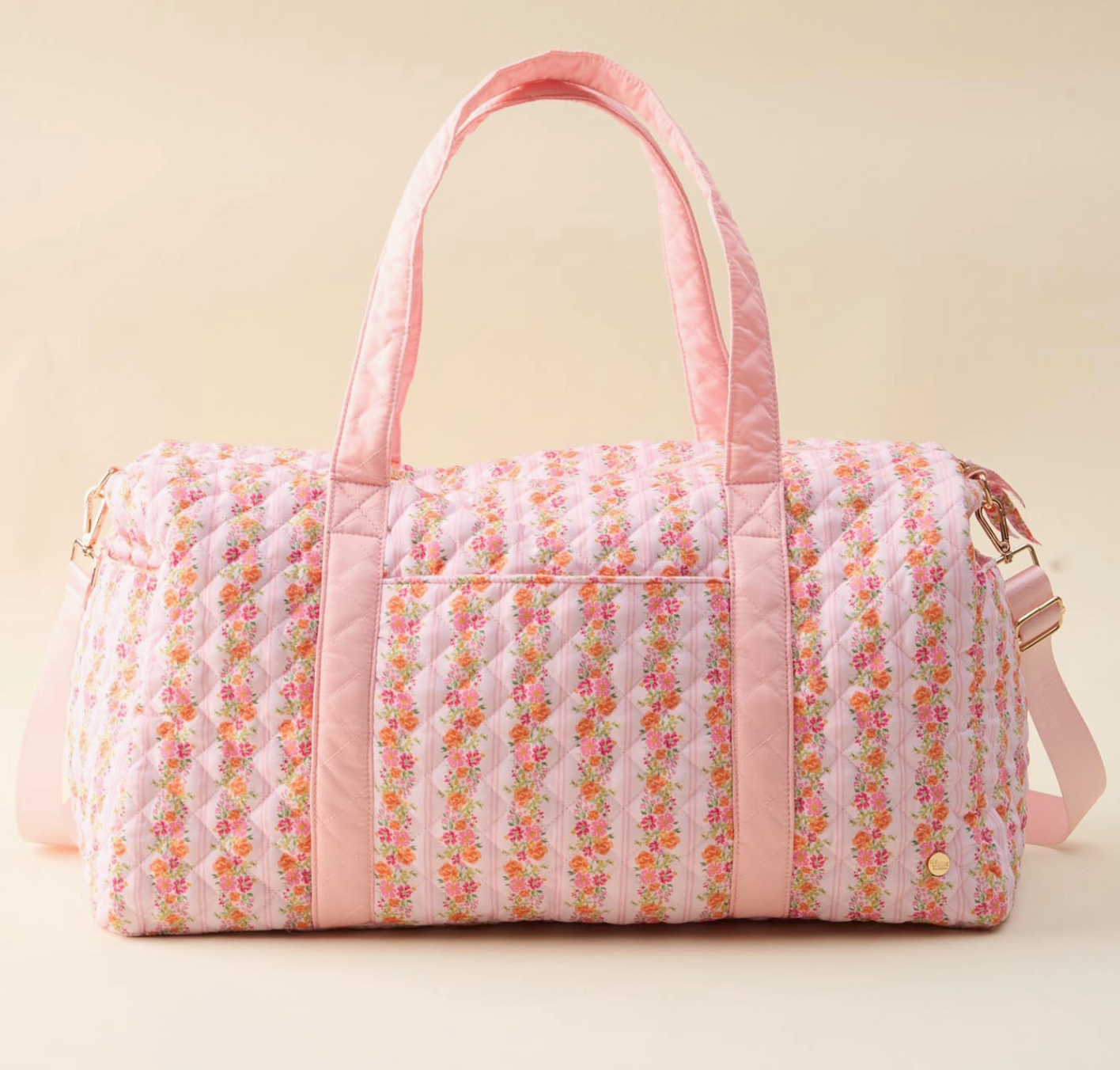 On The Go Quilted Weekender Bag