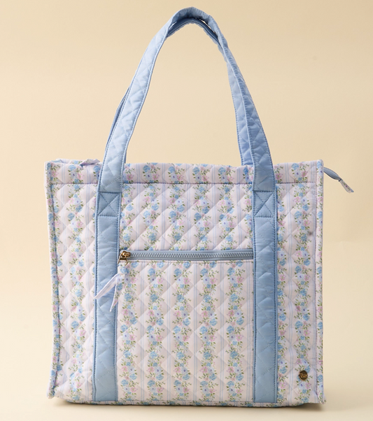 Everyday Quilted Tote Bag