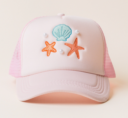 Seashells Trucker Hat