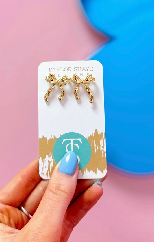 Eliza Bow Studs