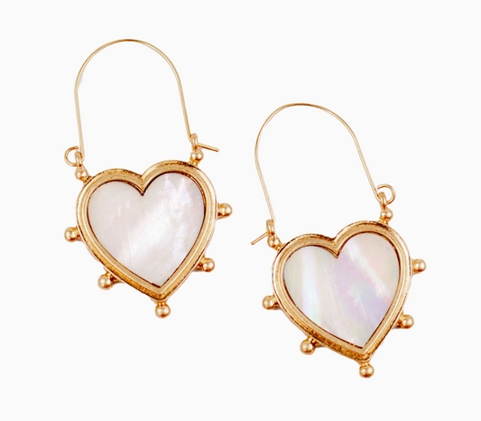 Alma Heart Earrings