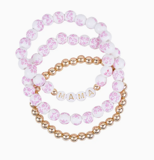 Mama Bead Bracelet Stack