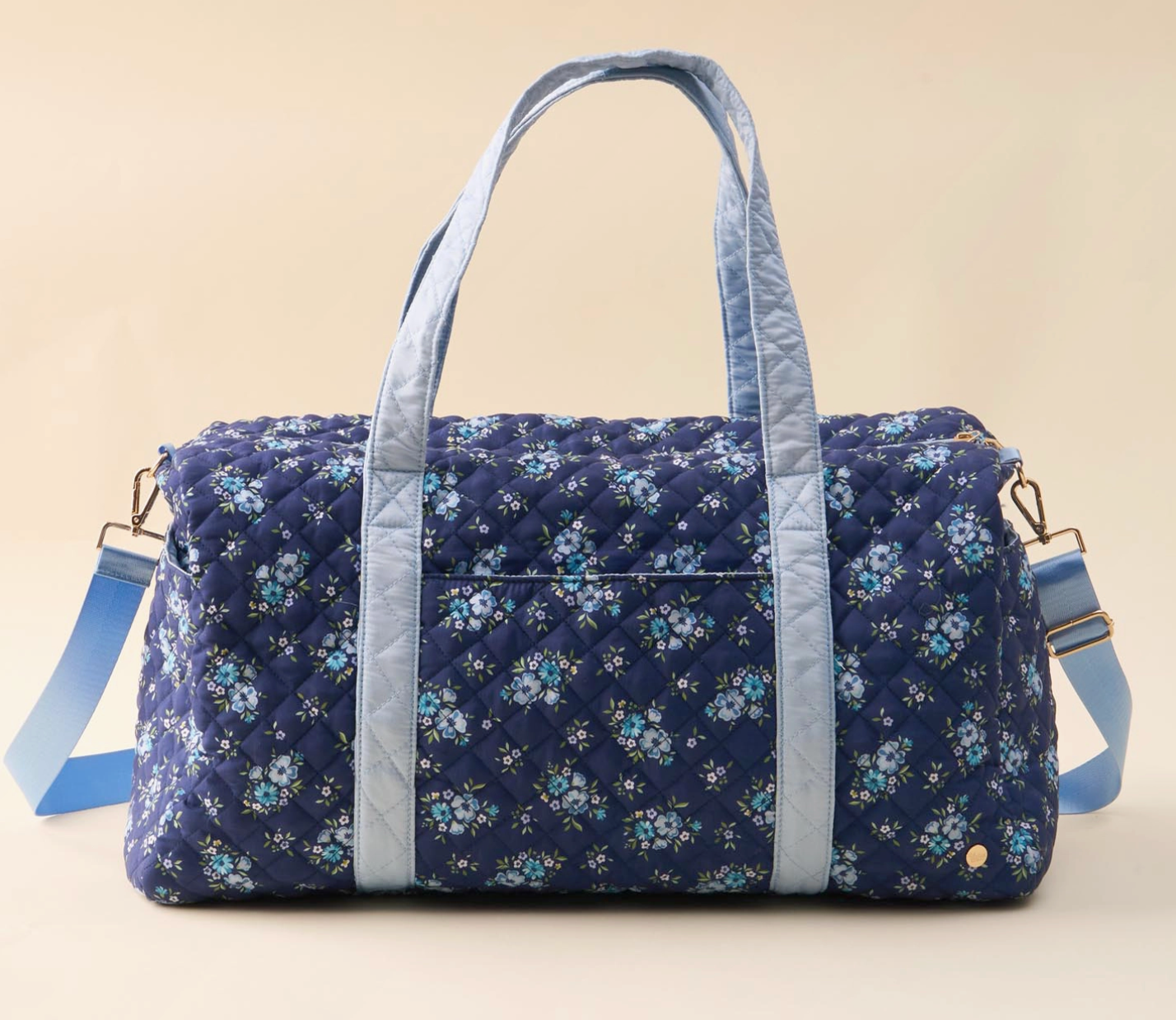 On The Go Quilted Weekender Bag