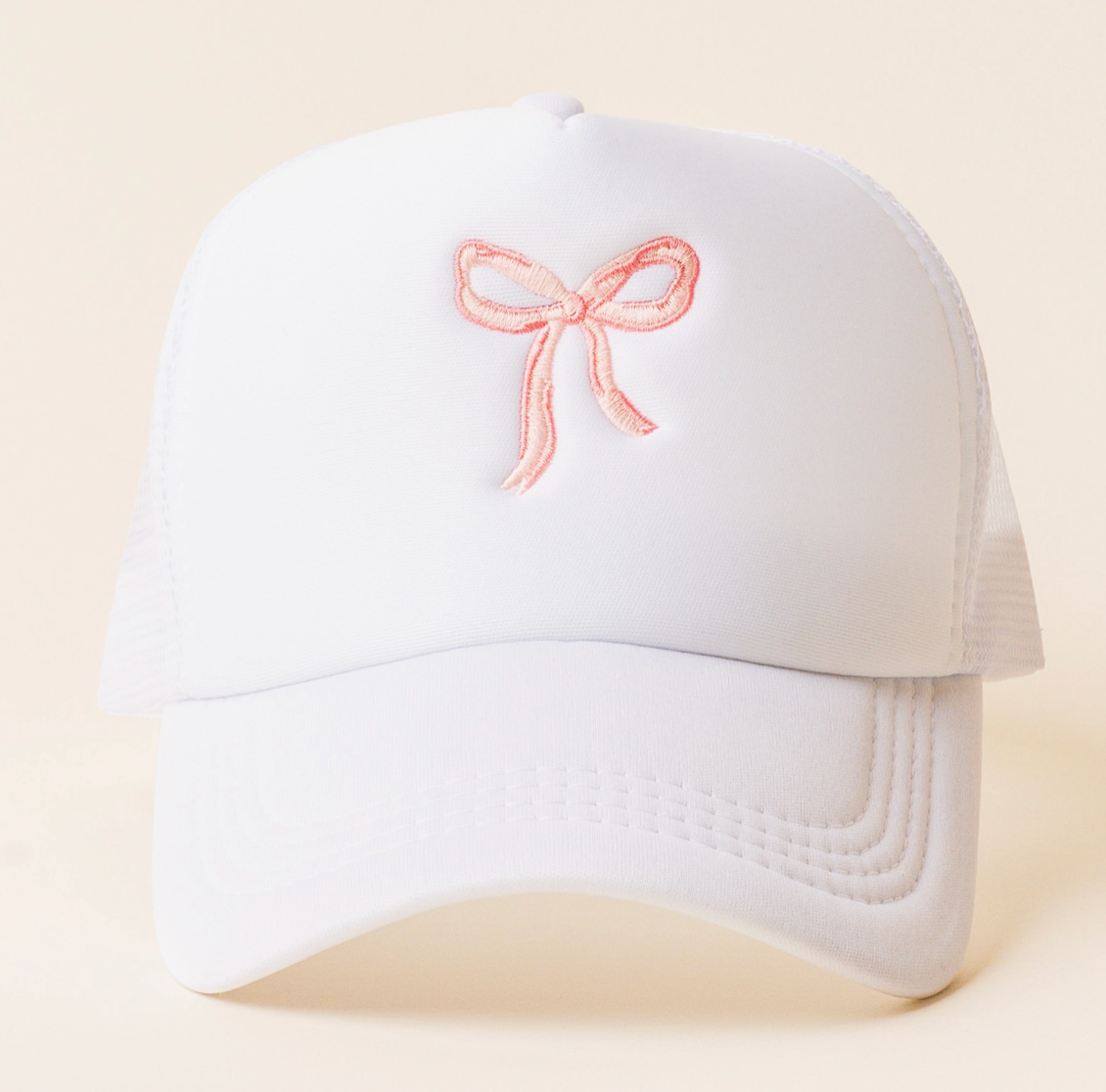 Pink Bow Trucker Hat