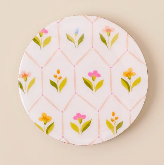 Wood Enamel Coaster