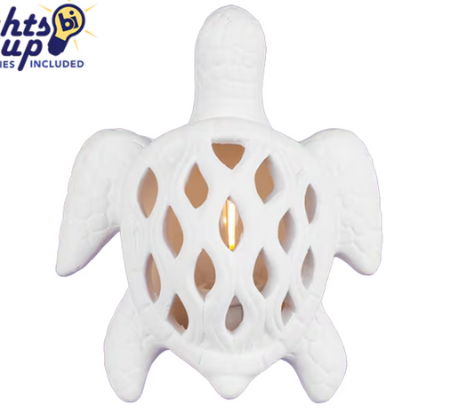 Ceramic Sea Turtle Night Light