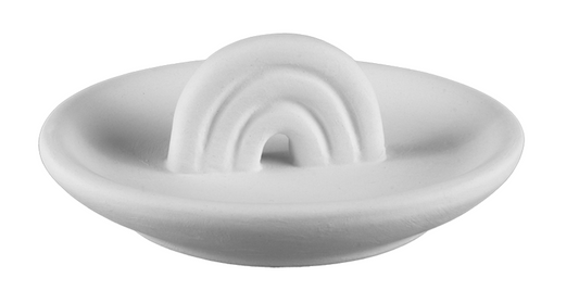 Ceramic Rainbow Ring Dish