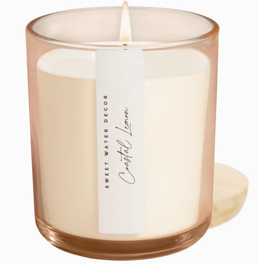 Tinted Glass 12oz Candle