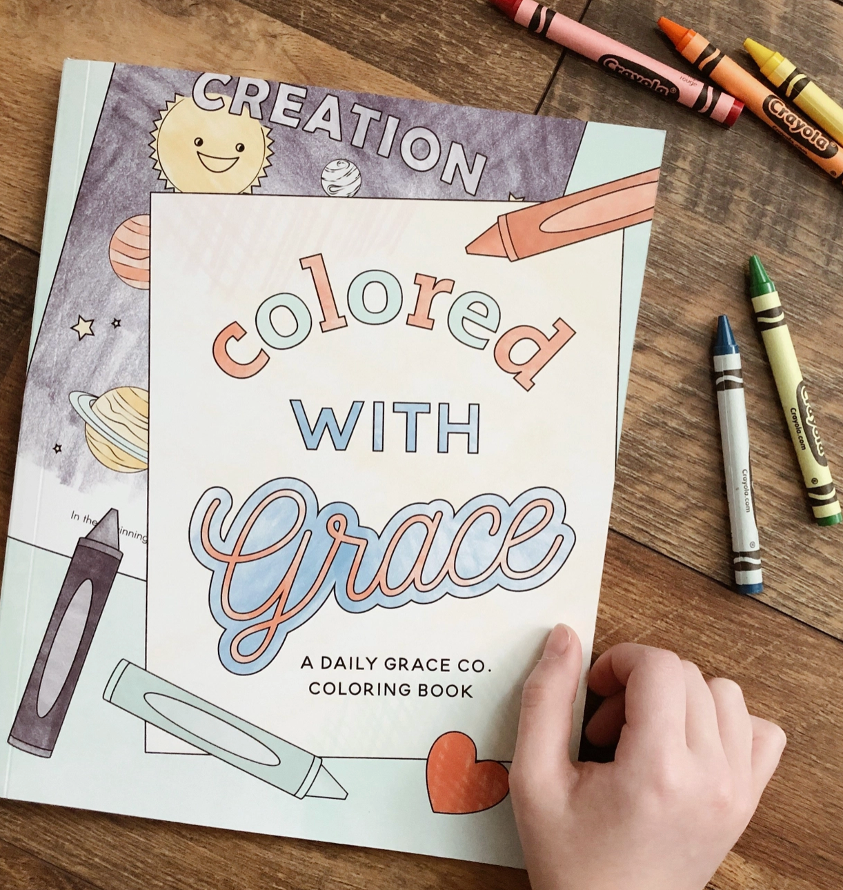 Colored With Grace Kids Coloring Book