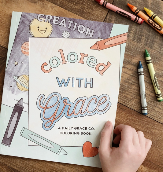 Colored With Grace Kids Coloring Book