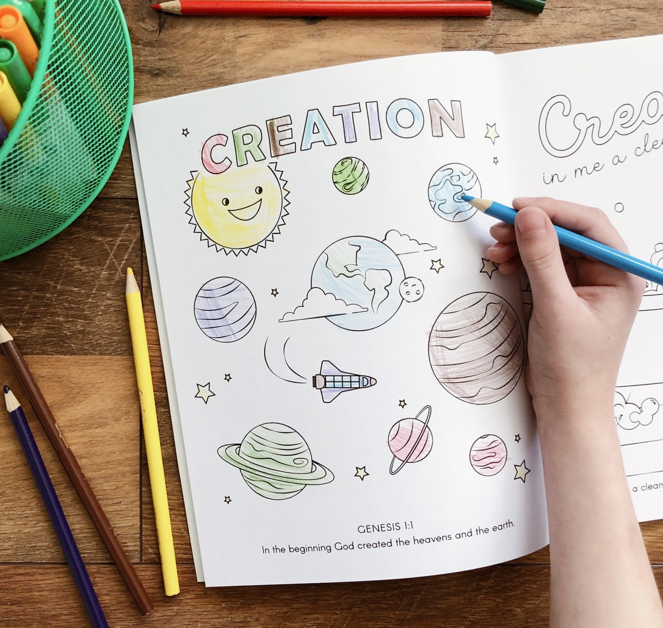 Colored With Grace Kids Coloring Book