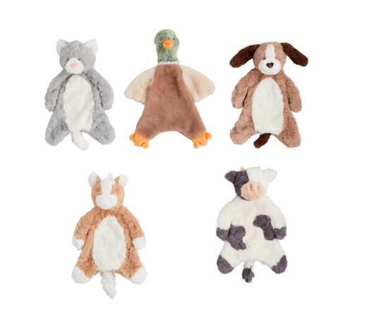Farm Animal Plush Woobies