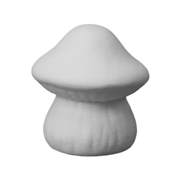 Ceramic Magic Mushroom Tot