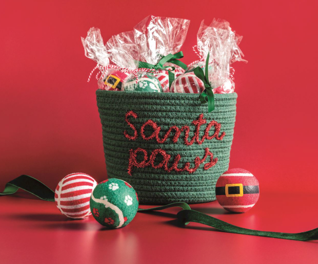 MT Christmas Pet Tennis Balls