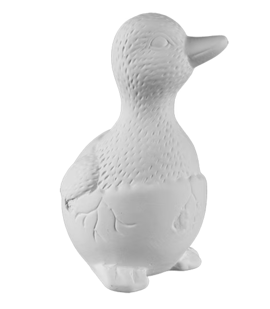 Ceramic Duck Figurine